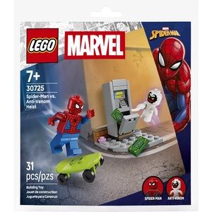 LEGO Marvel Marvel Spider-Man vs. Anti-Venom Heist 30725 Building Set Bag ~ New